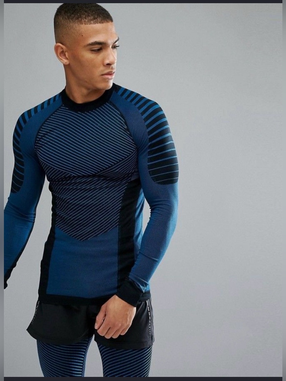 Craft Active Intensity CN Long Sleeve Top Men’s Baselayer Workout , size M